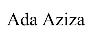 ADA AZIZA