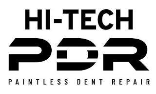 HI-TECH PDR PAINTLESS DENT REPAIR