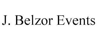 J. BELZOR EVENTS