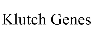 KLUTCH GENES