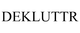 DEKLUTTR