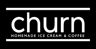 CHURN HOMEMADE ICE CREAM & COFFEE