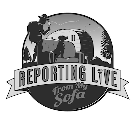 REPORTING LIVE FROM MY SOFA