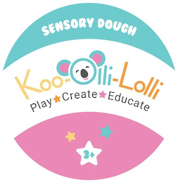 KOO-OLLI-LOLLI SENSORY DOUGH PLAY CREATE EDUCATE 3+