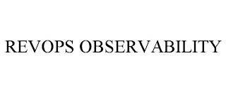 REVOPS OBSERVABILITY