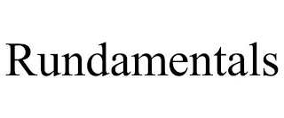 RUNDAMENTALS