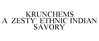 KRUNCHEMS A ZESTY ETHNIC INDIAN SAVORY