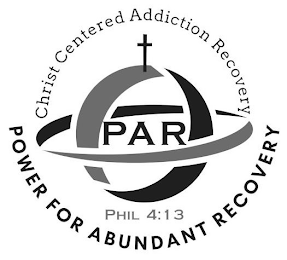 CHRIST CENTERED ADDICTION RECOVERY PAR PHIL 4:13 POWER FOR ABUNDANT RECOVERY