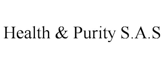 HEALTH & PURITY S.A.S
