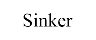 SINKER