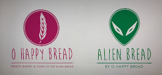 O HAPPY BREAD FRENCH BAKERY & HOME OF THE ALIEN BREAD ALIEN BREAD BY O HAPPY BREAD