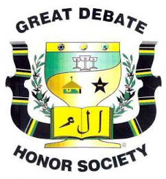 GREAT DEBATE HONOR SOCIETY