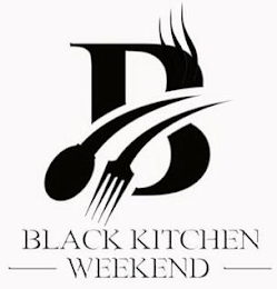 B BLACK KITCHEN WEEKEND