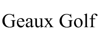 GEAUX GOLF
