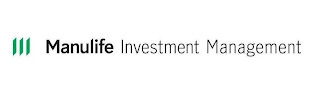 M MANULIFE INVESTMENT MANAGEMENT