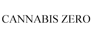CANNABIS ZERO