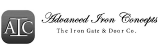 AIC ADVANCED IRON CONCEPTS THE IRON GATE & DOOR CO.