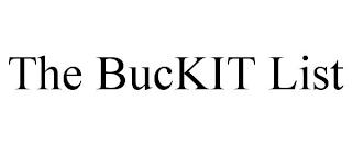 THE BUCKIT LIST