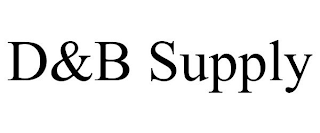 D&B SUPPLY