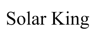 SOLAR KING