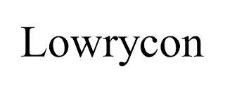 LOWRYCON