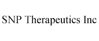 SNP THERAPEUTICS INC