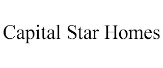 CAPITAL STAR HOMES