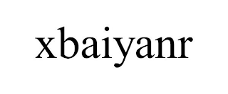 XBAIYANR