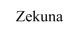 ZEKUNA