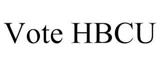 VOTE HBCU