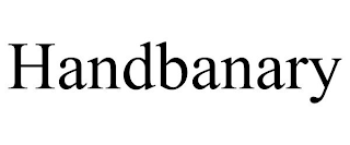 HANDBANARY