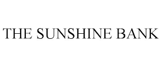 THE SUNSHINE BANK