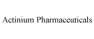 ACTINIUM PHARMACEUTICALS