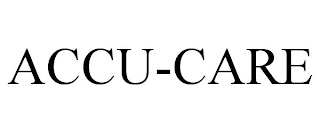 ACCU-CARE