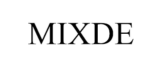 MIXDE