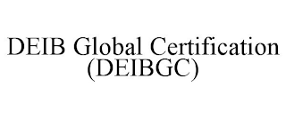 DEIB GLOBAL CERTIFICATION (DEIBGC)