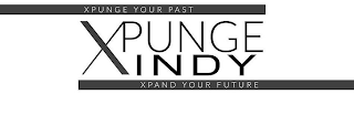 XPUNGE INDY XPUNGE YOUR PAST XPAND YOUR FUTURE