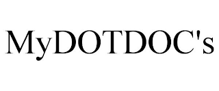 MYDOTDOC'S