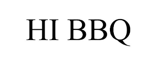 HI BBQ