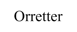 ORRETTER