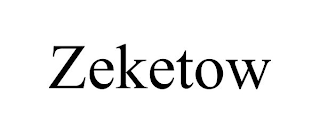 ZEKETOW