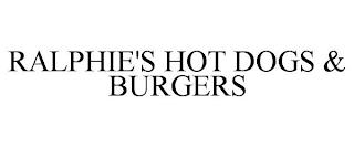 RALPHIE'S HOT DOGS & BURGERS