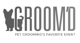 GROOM'D PET GROOMING'S FAVORITE EVENT