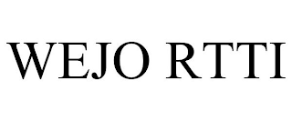 WEJO RTTI