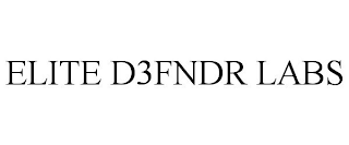 ELITE D3FNDR LABS