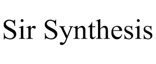 SIR SYNTHESIS