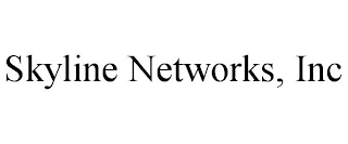 SKYLINE NETWORKS, INC