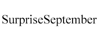 SURPRISESEPTEMBER