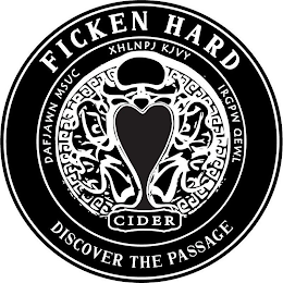 FICKEN HARD CIDER DISCOVER THE PASSAGE DAFJAWN MSUC XHLNPJ KJVY IRPGW QEWL