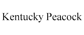 KENTUCKY PEACOCK